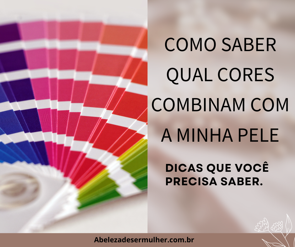 Você sabe quais cores combinam?